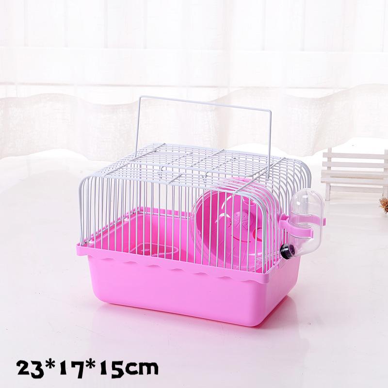 Portable Hamster Carrier Cage Small Animal Travel Habitat for Gerbils Mice Single Level Villa Style with Water Bottle розовый
Portable Hamster Carrier Cage Small Animal Travel Habitat for Gerbils Mice Single Level Villa Style with Water Bottle розовый