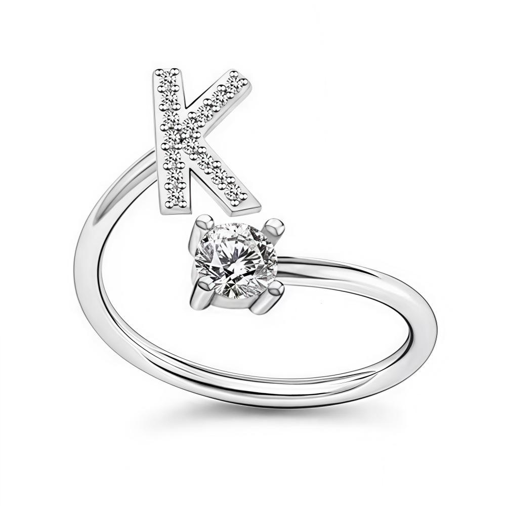 Adjustable 26-Letter Micro-Paved Diamond Ring - Trendy English Open-End Ring for Students and Fashion Enthusiasts
Adjustable 26-Letter Micro-Paved Diamond Ring - Trendy English Open-End Ring for Students and Fashion Enthusiasts