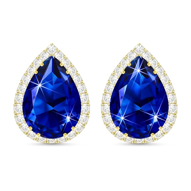 Linawe sapphire earrings earrings ladies 14k gold gold peering crystal jewelry diamond Moissanite teardrop pear birthstone birthday present woman
Linawe sapphire earrings earrings ladies 14k gold gold peering crystal jewelry diamond Moissanite teardrop pear birthstone birthday present woman