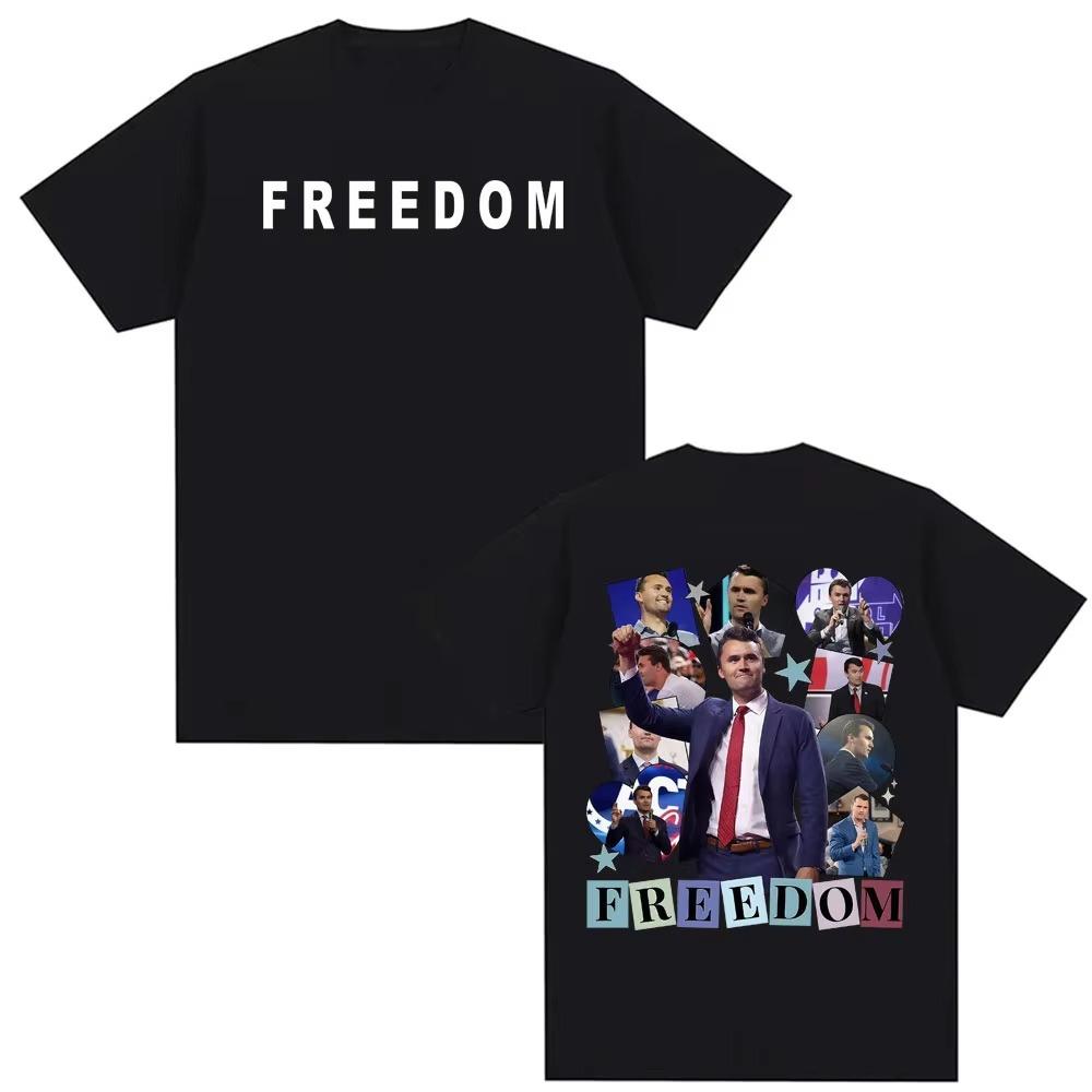 Charlie Kirk Signature Tshirt for Men and WomenFashionable and Retro Harajuku 2026 Spring summer Pure Cotton Shortsleeved top 4XL
Charlie Kirk Signature Tshirt for Men and WomenFashionable and Retro Harajuku 2026 Spring summer Pure Cotton Shortsleeved top 4XL