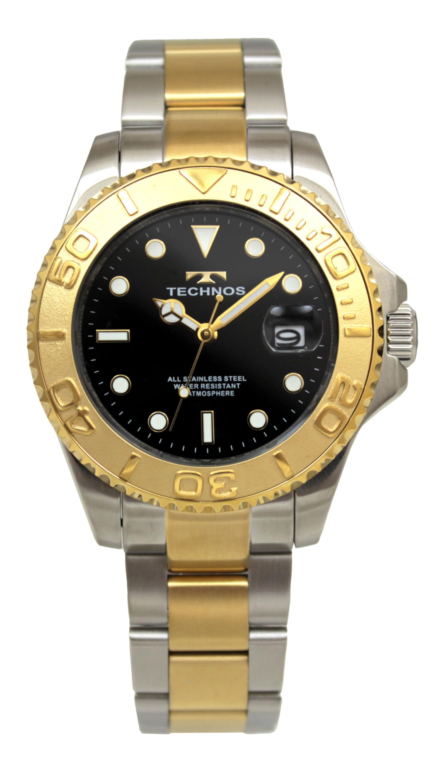 Technos T9C29GB Silver Date 100th Anniversary Model Men s Watch, чёрный
Technos T9C29GB Silver Date 100th Anniversary Model Men s Watch, чёрный