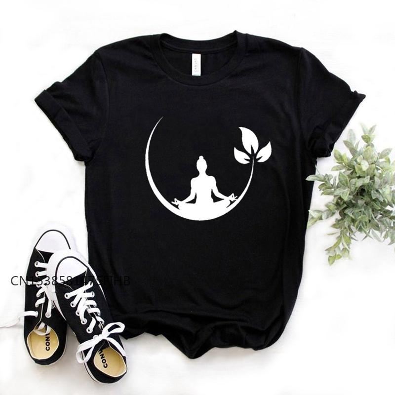 Buddha Yoga Lotos Print Women Basic Tshirt Premium Casual Funny T Shirt Gift For Lady Yong Girl Top Tee XS чорний
Buddha Yoga Lotos Print Women Basic Tshirt Premium Casual Funny T Shirt Gift For Lady Yong Girl Top Tee XS чорний