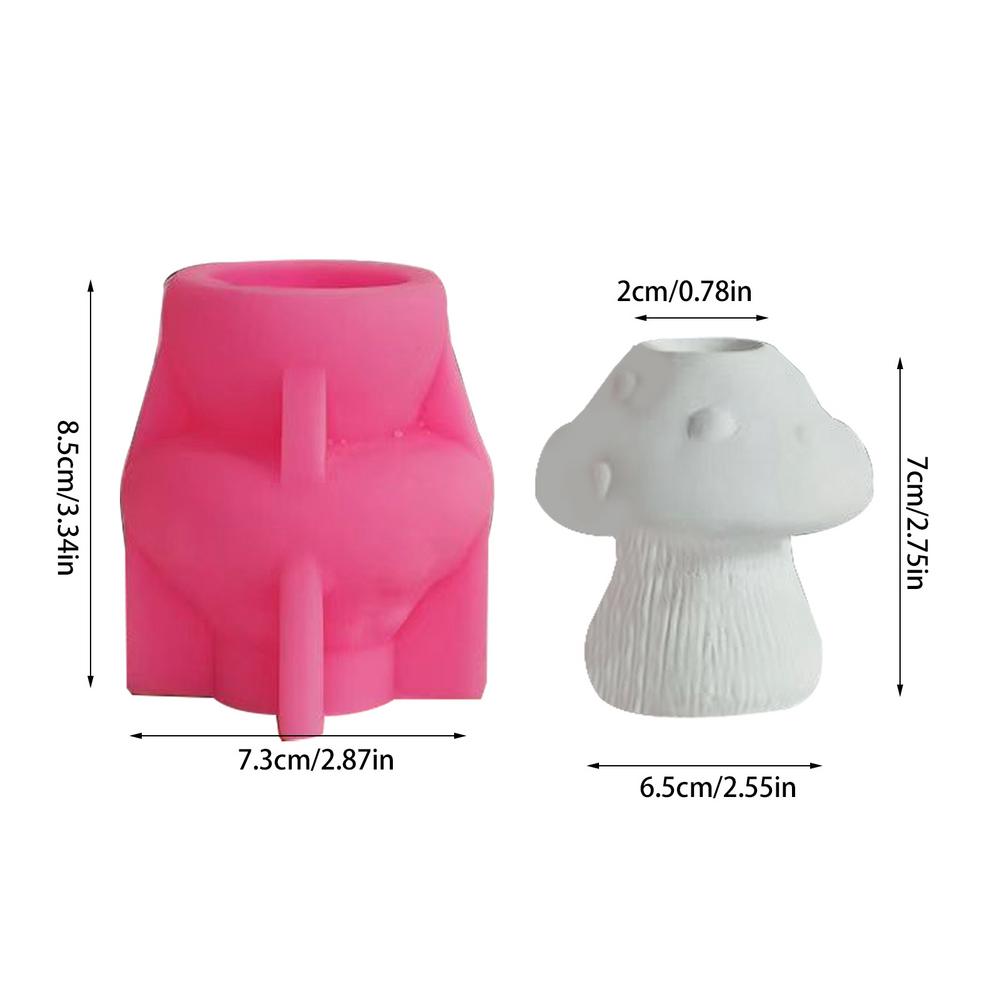 Candle Holder Mold Mushroom Shape Candle Holder Silicone Mold Silicone Mold Home Decoration Candlestick Base Mold Creative рожевий
Candle Holder Mold Mushroom Shape Candle Holder Silicone Mold Silicone Mold Home Decoration Candlestick Base Mold Creative рожевий
