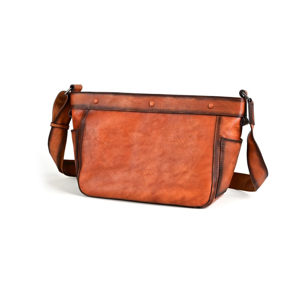 Whatna Tanned Natural Cowhide Leather Shoulder Bag for Crossbody Chest Genuine Large Business Fits A4 Size and iPad Shoulder Crossbody Small Messenger
Whatna Tanned Natural Cowhide Leather Shoulder Bag for Crossbody Chest Genuine Large Business Fits A4 Size and iPad Shoulder Crossbody Small Messenger