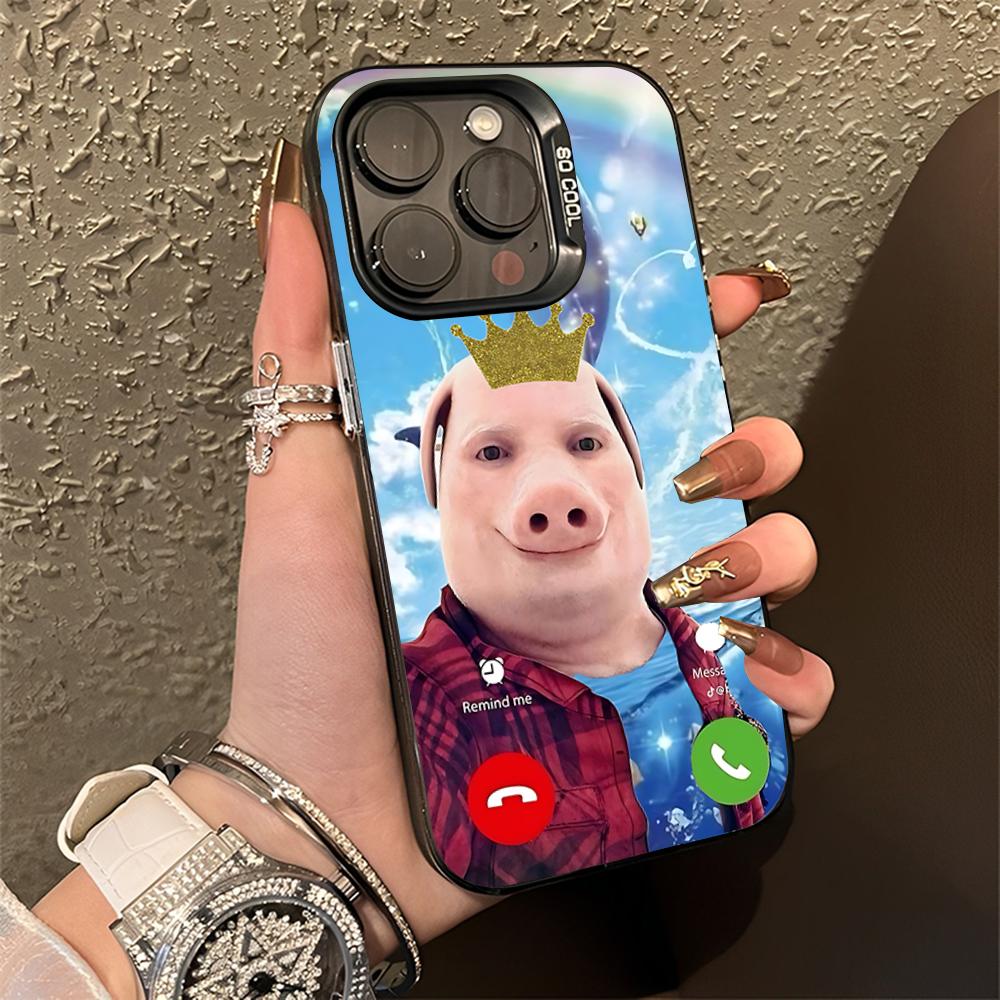 John Pork is Calling Answer Call Phone Case For iPhone 16,15,14,13,12,11,Pro,Max,Plus,Mini,XS,SE Anti Fall Black Matte Bumper iphone14plus
John Pork is Calling Answer Call Phone Case For iPhone 16,15,14,13,12,11,Pro,Max,Plus,Mini,XS,SE Anti Fall Black Matte Bumper iphone14plus