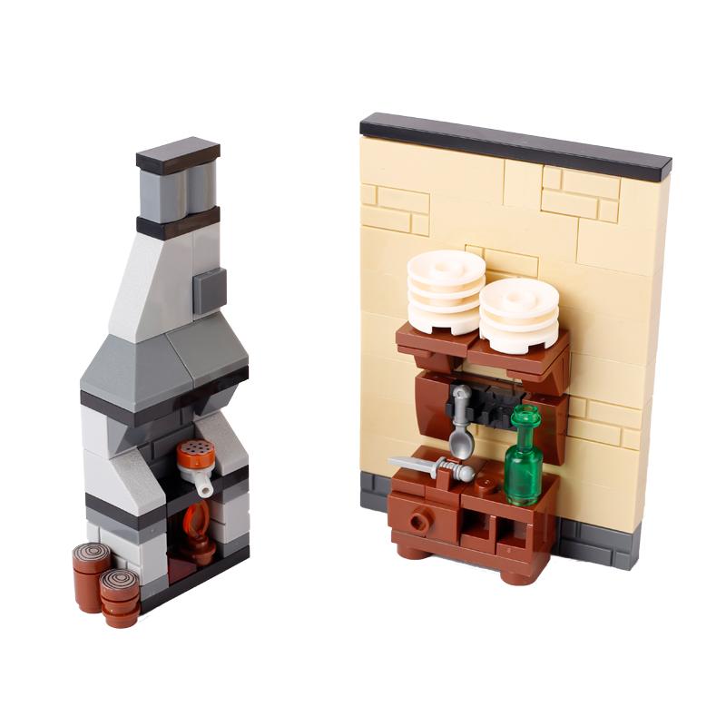 MOC Средневековая городская сцена Строительные блоки Доска объявлений Таверна Камин Костер Судейское место Вид улицы Кирпичная игрушка
MOC Средневековая городская сцена Строительные блоки Доска объявлений Таверна Камин Костер Судейское место Вид улицы Кирпичная игрушка