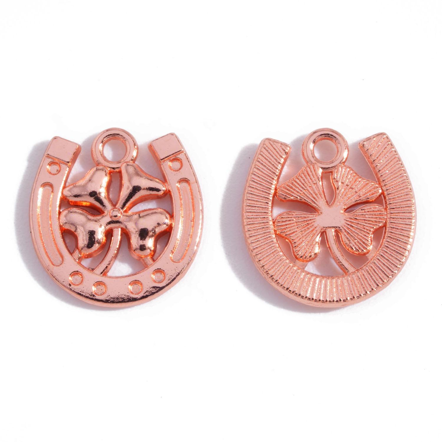 Horseshoe Lucky Four Leaf Clover Charms DIY Crafting Pendants for Necklace Bracelet Keychain Accessories Metal Handmade Decorations One Size
Horseshoe Lucky Four Leaf Clover Charms DIY Crafting Pendants for Necklace Bracelet Keychain Accessories Metal Handmade Decorations One Size