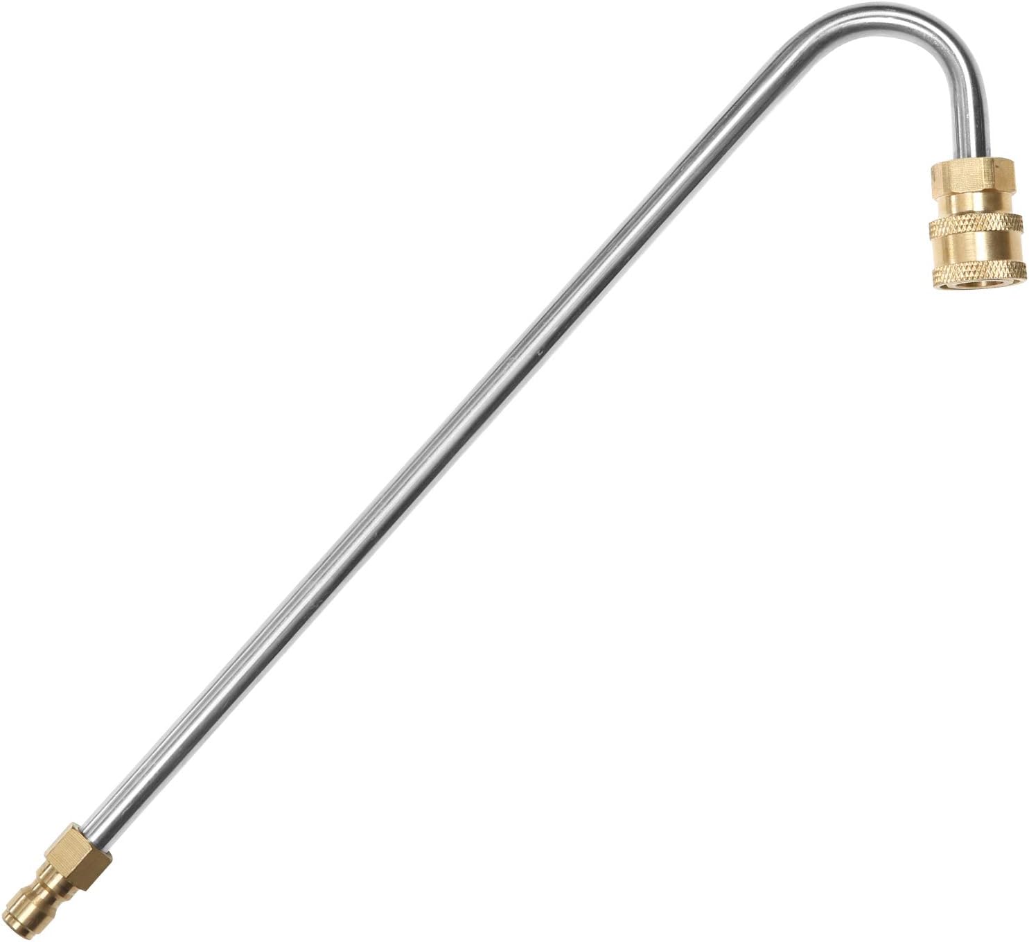 Pressure Washer Gutter Cleaner Attachment, Pressure Power Washer Gutter Cleaning, 4000 PSI, 13 Inch, 1/4 Quick Connect Gutter Rod
Pressure Washer Gutter Cleaner Attachment, Pressure Power Washer Gutter Cleaning, 4000 PSI, 13 Inch, 1/4 Quick Connect Gutter Rod