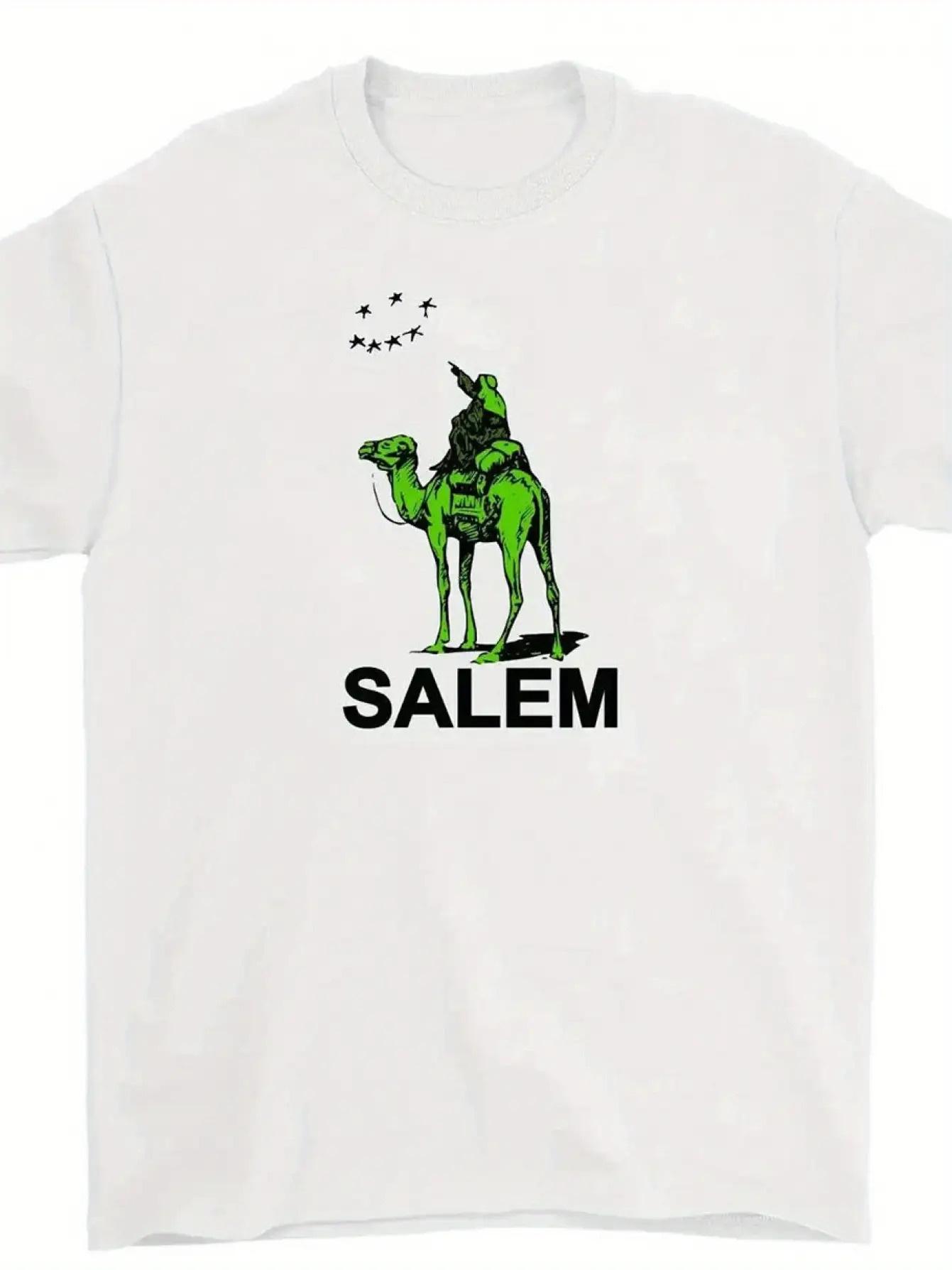 Men S Bohemian Graphic T-Shirt-T Round Neck with Salem Witch& Camel Print M
Men S Bohemian Graphic T-Shirt-T Round Neck with Salem Witch& Camel Print M