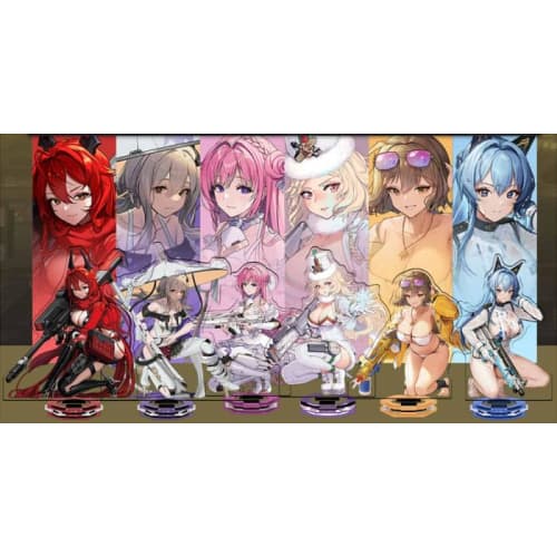 Goddess of Victory NIKKE Original Edition NIKKE DUEL ENCOUNTER 4th ENTRY 6-piece set
Goddess of Victory NIKKE Original Edition NIKKE DUEL ENCOUNTER 4th ENTRY 6-piece set