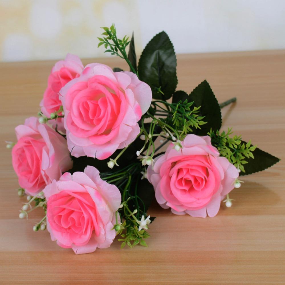 5 Heads Real Happy Flower 7 Colors Mini Natural Simulated Rose Photography Photo Gift Valentine s Day Flowers Home Decorative
5 Heads Real Happy Flower 7 Colors Mini Natural Simulated Rose Photography Photo Gift Valentine s Day Flowers Home Decorative