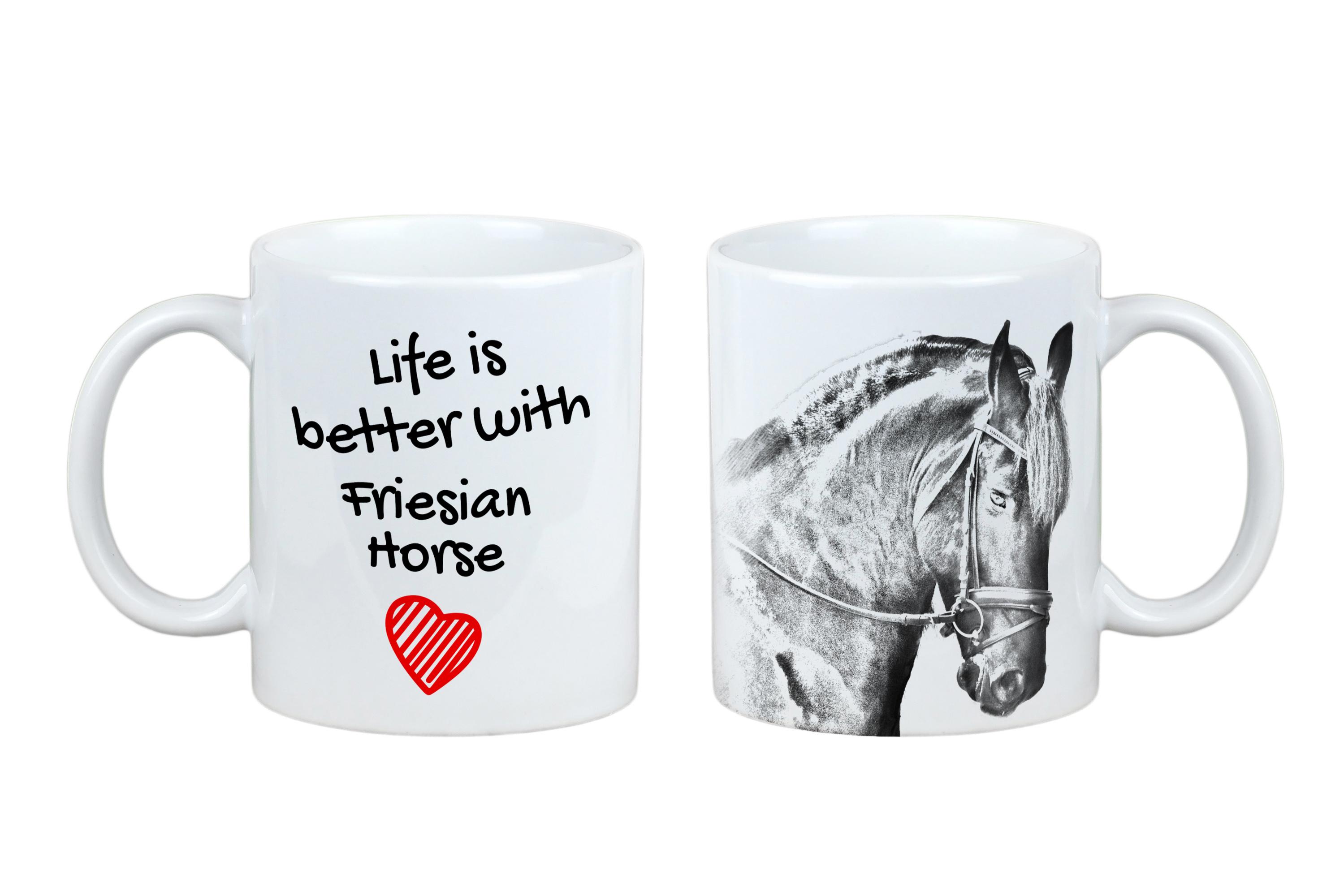 Friesian horse I - mug with a horse, mug with a photo, personalized gift from the Art-Dog brand
Friesian horse I - mug with a horse, mug with a photo, personalized gift from the Art-Dog brand
