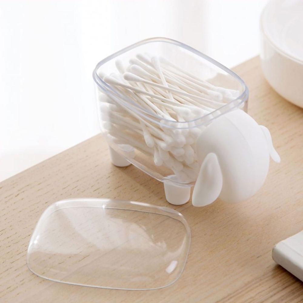 Cute Stationery Organizer White Makeup Cotton Box Desktop Organizer Desktop Storage білий
Cute Stationery Organizer White Makeup Cotton Box Desktop Organizer Desktop Storage білий