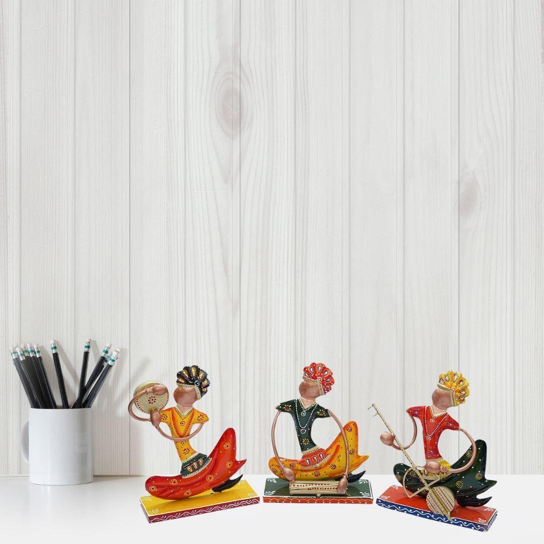 Crafts Metal Rajasthani showpiece | Home Decor Musicians Item Showpiece - Decorative Items For Home |
Crafts Metal Rajasthani showpiece | Home Decor Musicians Item Showpiece - Decorative Items For Home |