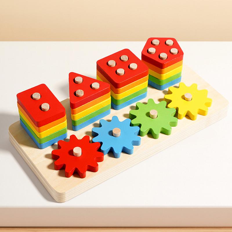 1 Set Puzzle Building Blocks Gears Preschool Fine Motor Skill Toy Montessori Wooden Sorting Stacking Toys For Toddlers Kids 3-6
1 Set Puzzle Building Blocks Gears Preschool Fine Motor Skill Toy Montessori Wooden Sorting Stacking Toys For Toddlers Kids 3-6