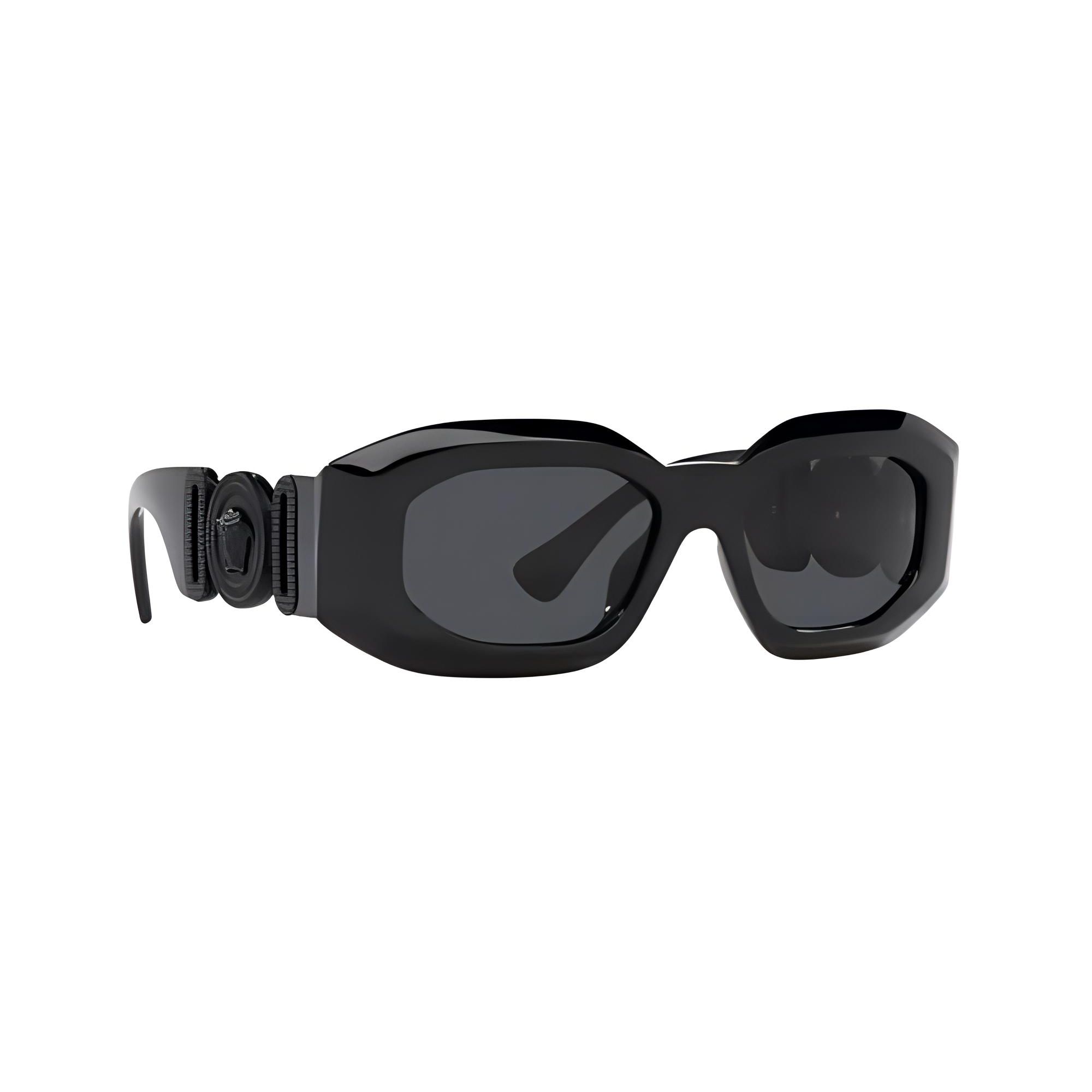 Versace Patterned Irregular Shape Sunglasses Unisex sunglasses Black VE4425U536087 Basic Packaging-Eyeglass Case+Box,53
Versace Patterned Irregular Shape Sunglasses Unisex sunglasses Black VE4425U536087 Basic Packaging-Eyeglass Case+Box,53