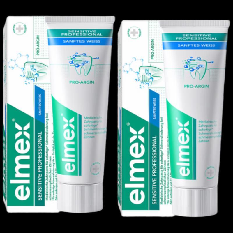 ELMEX Whitening & Anti-Sensitivity Toothpaste (2-Pack)
ELMEX Whitening & Anti-Sensitivity Toothpaste (2-Pack)