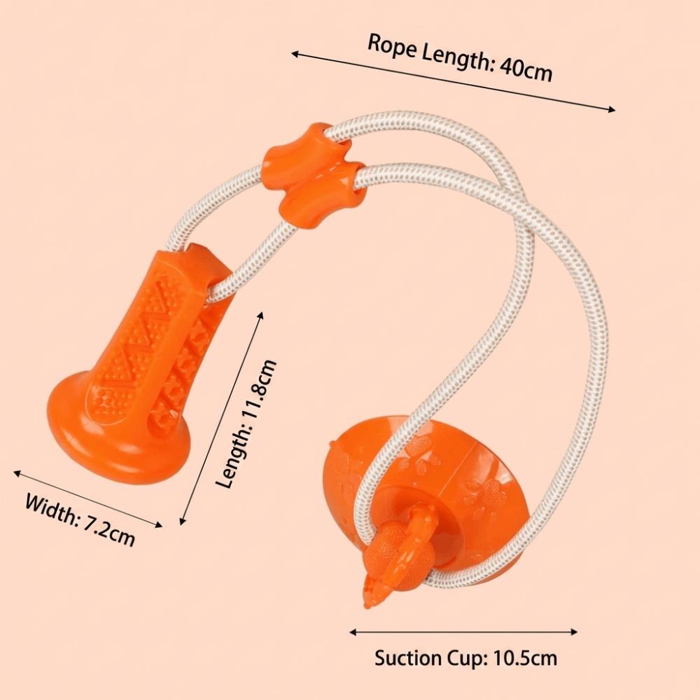 Interactive Teeth Grinding Ball Suction Cup Base Leaky Food Ball Fun Dog Chew Toy Boredom Buster
Interactive Teeth Grinding Ball Suction Cup Base Leaky Food Ball Fun Dog Chew Toy Boredom Buster