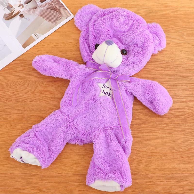 Purple Lavender Teddy Bear Plush: Cute Hugging Doll - Perfect Gift for Birthdays, Qixi, or Christmas 35cm Shell Unfilled No Zipper (0.08kg)
Purple Lavender Teddy Bear Plush: Cute Hugging Doll - Perfect Gift for Birthdays, Qixi, or Christmas 35cm Shell Unfilled No Zipper (0.08kg)