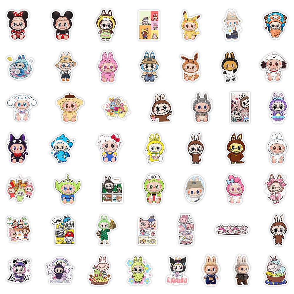 50PCS Cute Labubu Cartoon Graffiti Stickers - Waterproof Decorative Stickers for Water Bottles and Phones
50PCS Cute Labubu Cartoon Graffiti Stickers - Waterproof Decorative Stickers for Water Bottles and Phones