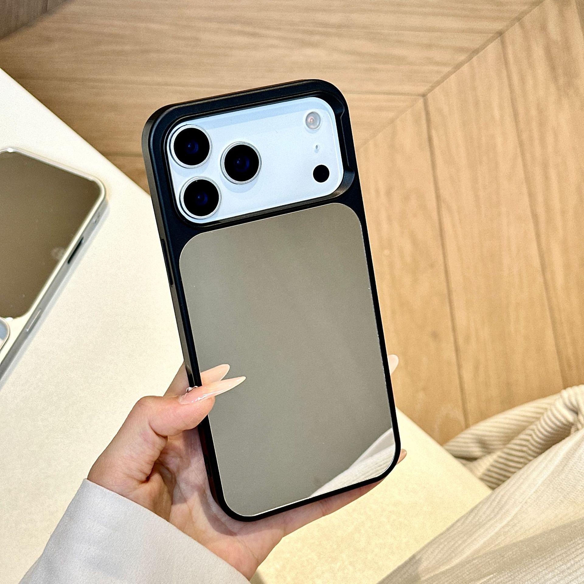 Acrylic Mirror Phone Case for Apple iPhone 17/16/15/14 - Makeup Mirror Protective Cover iPhone 11 Pro Max
Acrylic Mirror Phone Case for Apple iPhone 17/16/15/14 - Makeup Mirror Protective Cover iPhone 11 Pro Max