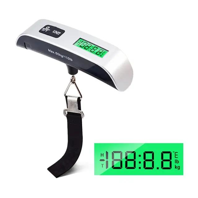1pc Portable Scale Digital LCD Display 110lb/50kg Electronic Luggage Hanging Suitcase Travel Weighs Baggage Bag Weight Balance 50kg
1pc Portable Scale Digital LCD Display 110lb/50kg Electronic Luggage Hanging Suitcase Travel Weighs Baggage Bag Weight Balance 50kg