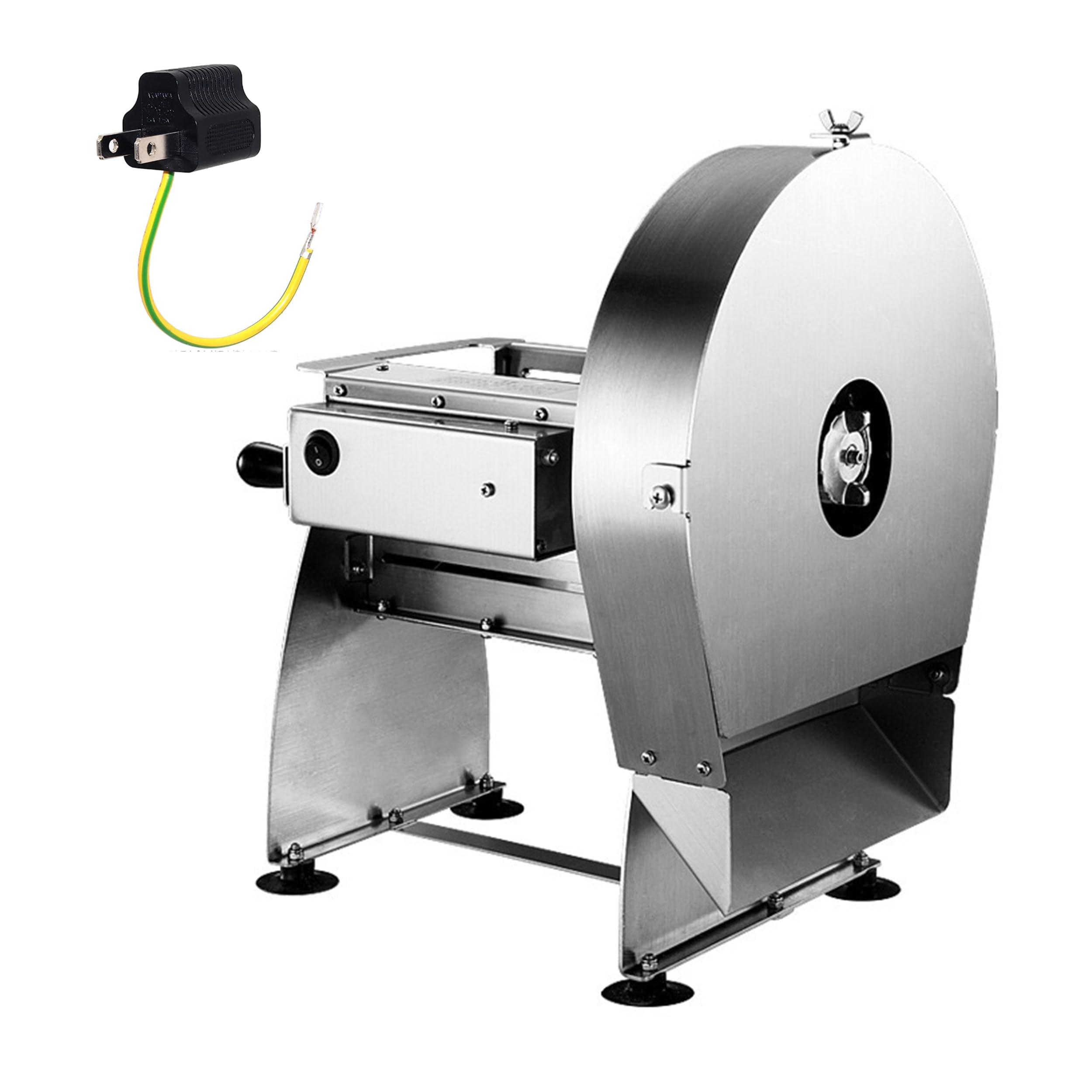 Kurflo Electric Slicer for Commercial Adjustable Thickness Rotary for Commercial Includes Protective For Both Electric and Manual Vegetable Conversion
Kurflo Electric Slicer for Commercial Adjustable Thickness Rotary for Commercial Includes Protective For Both Electric and Manual Vegetable Conversion