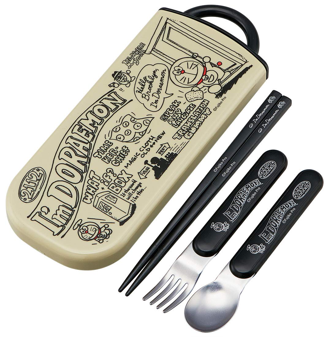 Skater Trio and Doraemon Brooklyn Children s Set Chopsticks, Spoon, Fork, (TCS1AM)
Skater Trio and Doraemon Brooklyn Children s Set Chopsticks, Spoon, Fork, (TCS1AM)
