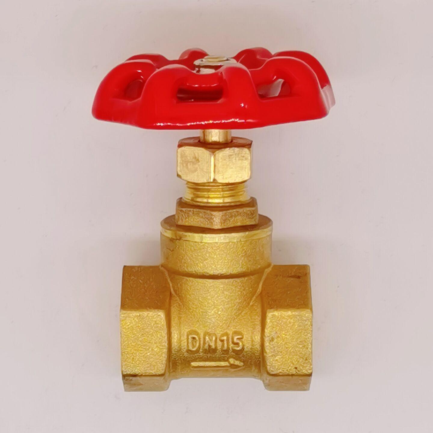 Thickened Brass Soft Seal Gate Valve, 4-6 Points, Threaded Pressure Tap Switch for Household Water.
Thickened Brass Soft Seal Gate Valve, 4-6 Points, Threaded Pressure Tap Switch for Household Water.