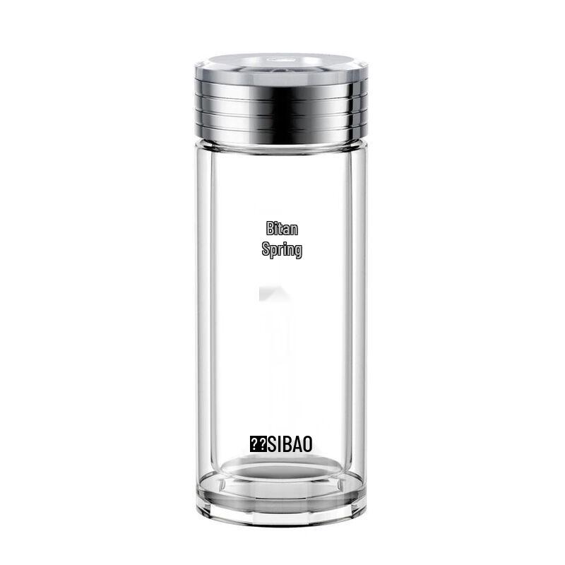 SIBAO Portable Double-Wall Borosilicate Glass Cup
SIBAO Portable Double-Wall Borosilicate Glass Cup