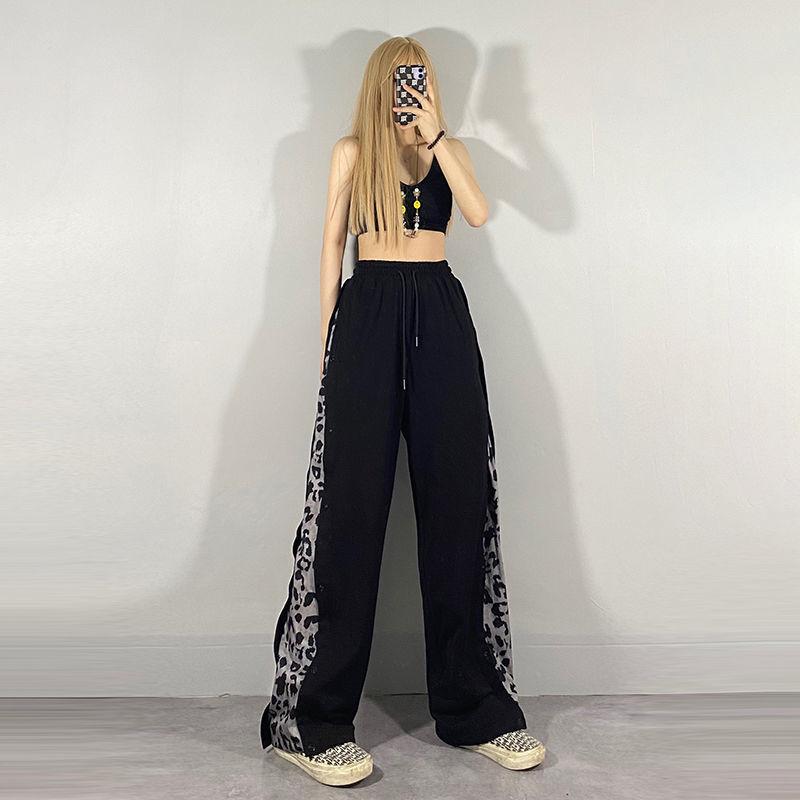 Women s Summer Streetwear Leopard Print Wide-Leg Pants - High-Waist Loose Hiphop Casual Trousers for Ins Trend XL чорний
Women s Summer Streetwear Leopard Print Wide-Leg Pants - High-Waist Loose Hiphop Casual Trousers for Ins Trend XL чорний