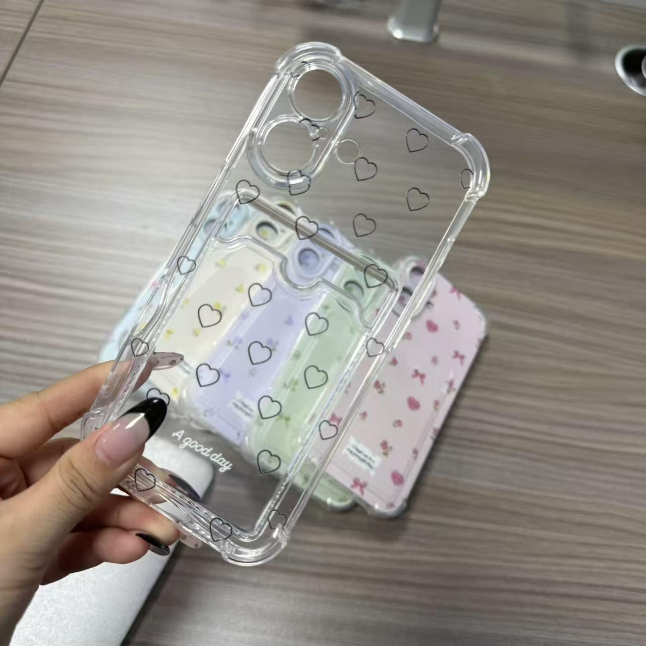 Colorful Heart Phone Case with Card Holder for Apple 17 Pro Max iPhone 17
Colorful Heart Phone Case with Card Holder for Apple 17 Pro Max iPhone 17
