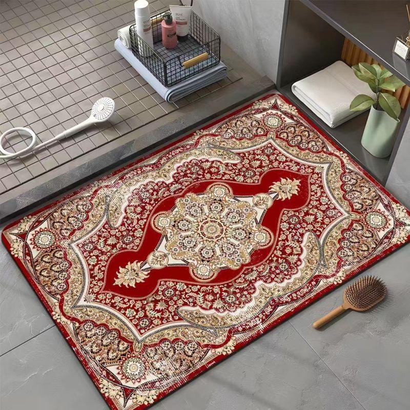 Crystal Velvet Water-absorbing Anti-skid Bath Mat Plaid Wood Floor Rug Mat Suitable For Bathroom, Living Room, Bedroom 40X60CM
Crystal Velvet Water-absorbing Anti-skid Bath Mat Plaid Wood Floor Rug Mat Suitable For Bathroom, Living Room, Bedroom 40X60CM
