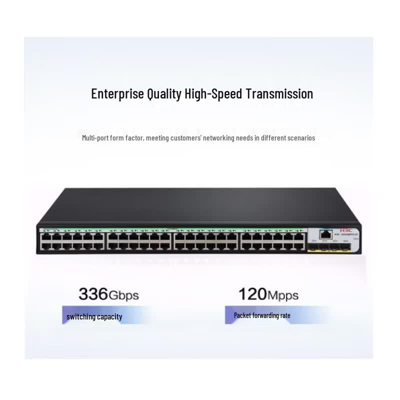 H3C LS-5000PV6 Series Gigabit PoE Web Managed Switch
H3C LS-5000PV6 Series Gigabit PoE Web Managed Switch