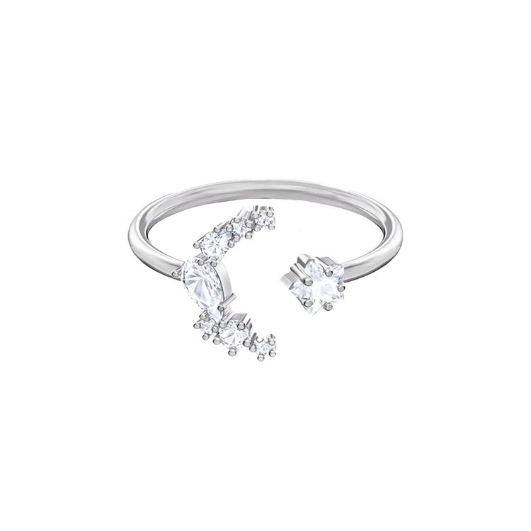 Swarovski Penélope Cruz Moonsun Open Crystal Ring Women rings 5513974 58
Swarovski Penélope Cruz Moonsun Open Crystal Ring Women rings 5513974 58