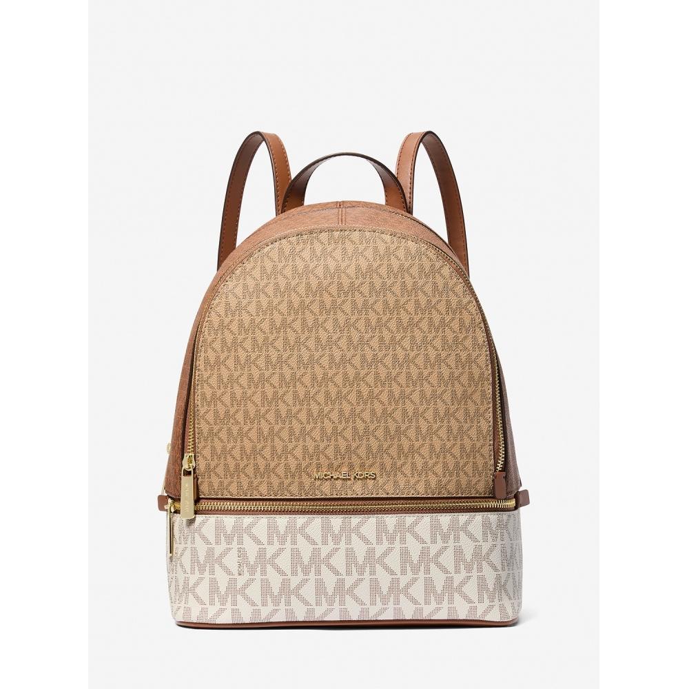 Michael Kors Rhea Zip Backpack Medium Mk Signature 35s5grab6v3117 Camel Multi F
Michael Kors Rhea Zip Backpack Medium Mk Signature 35s5grab6v3117 Camel Multi F