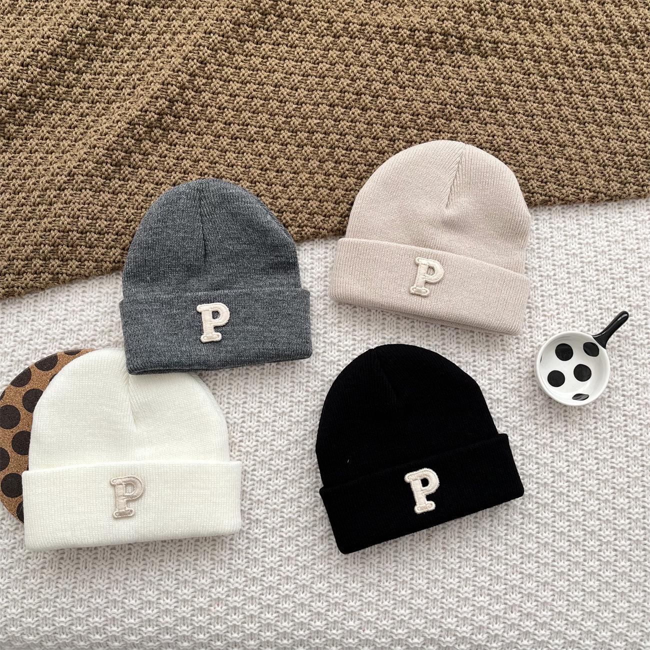 Trendy Cotton-Wool Baby Hat, 0-3 Years, P Letter Design, Spring/Autumn, Korean Style 0-3 Years
Trendy Cotton-Wool Baby Hat, 0-3 Years, P Letter Design, Spring/Autumn, Korean Style 0-3 Years