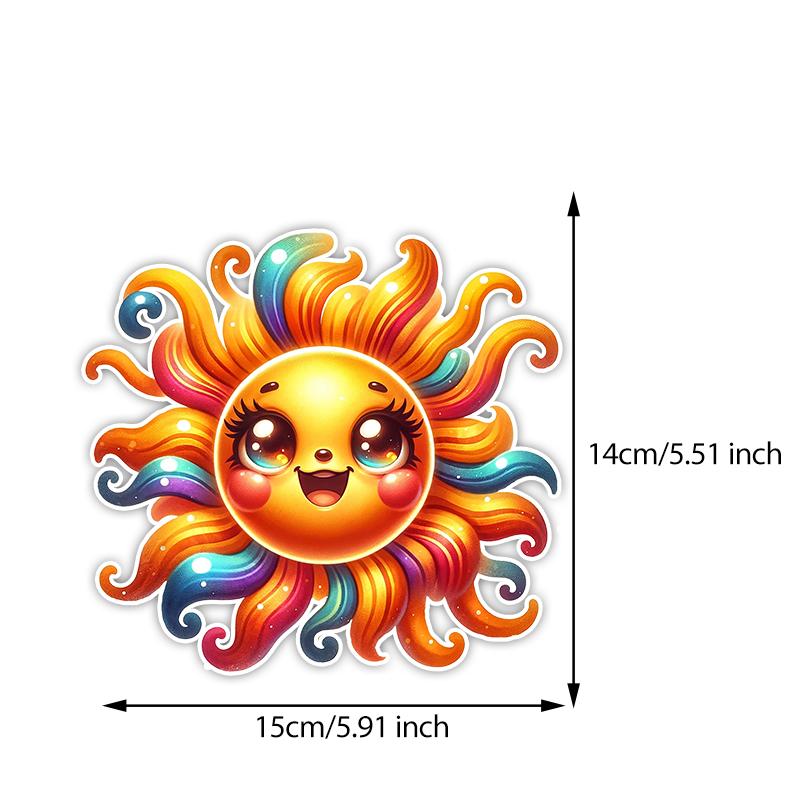 Retro Sun Car Stickers Waterproof Vinyl Decals Auto Body Window Bumper Decor Motorcycle Helmet Stickers TM309 C-15cm Longest Side
Retro Sun Car Stickers Waterproof Vinyl Decals Auto Body Window Bumper Decor Motorcycle Helmet Stickers TM309 C-15cm Longest Side