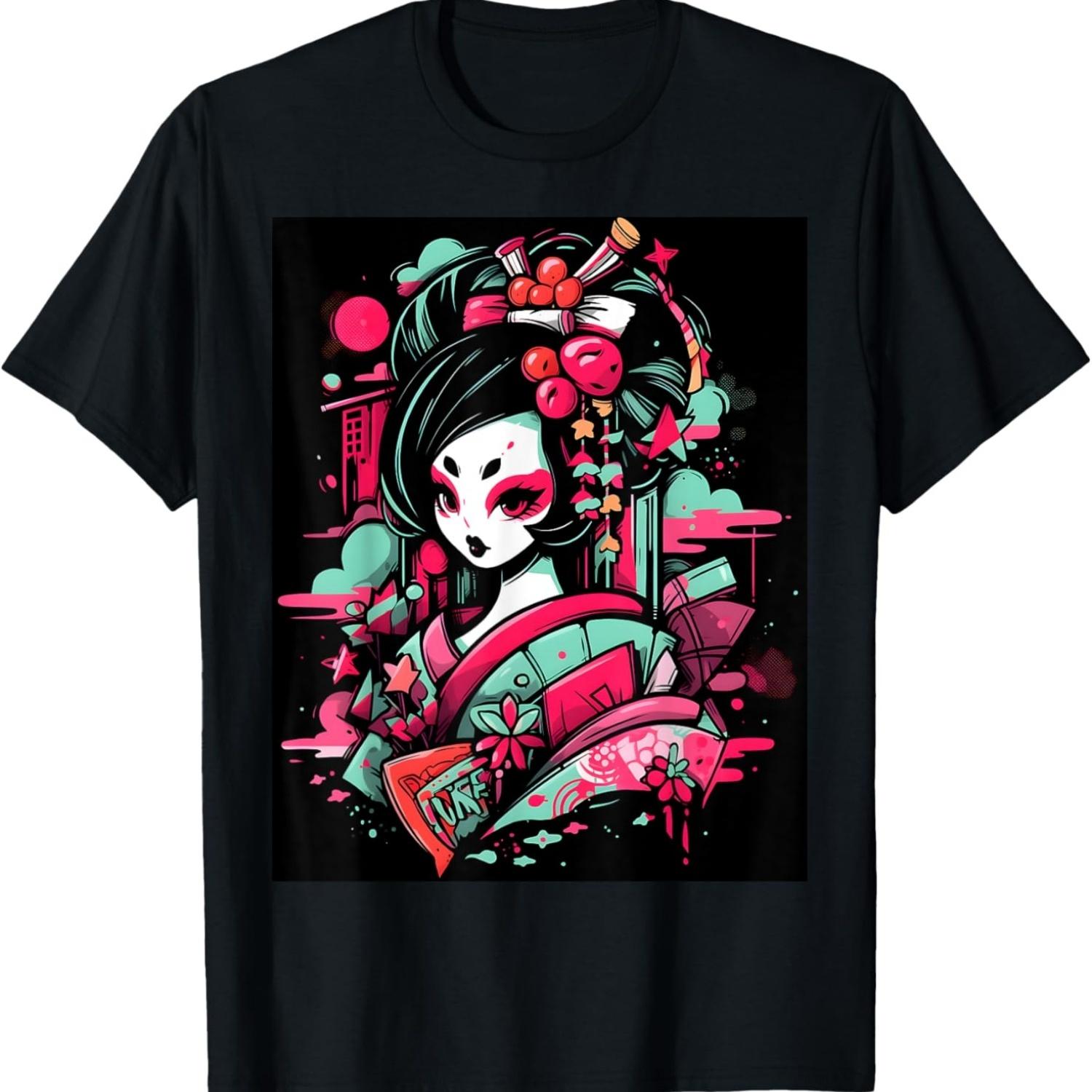 Geisha-Inspired Graphic Tee_ A Touch of Japan s Charm T-Shirt S чёрный
Geisha-Inspired Graphic Tee_ A Touch of Japan s Charm T-Shirt S чёрный