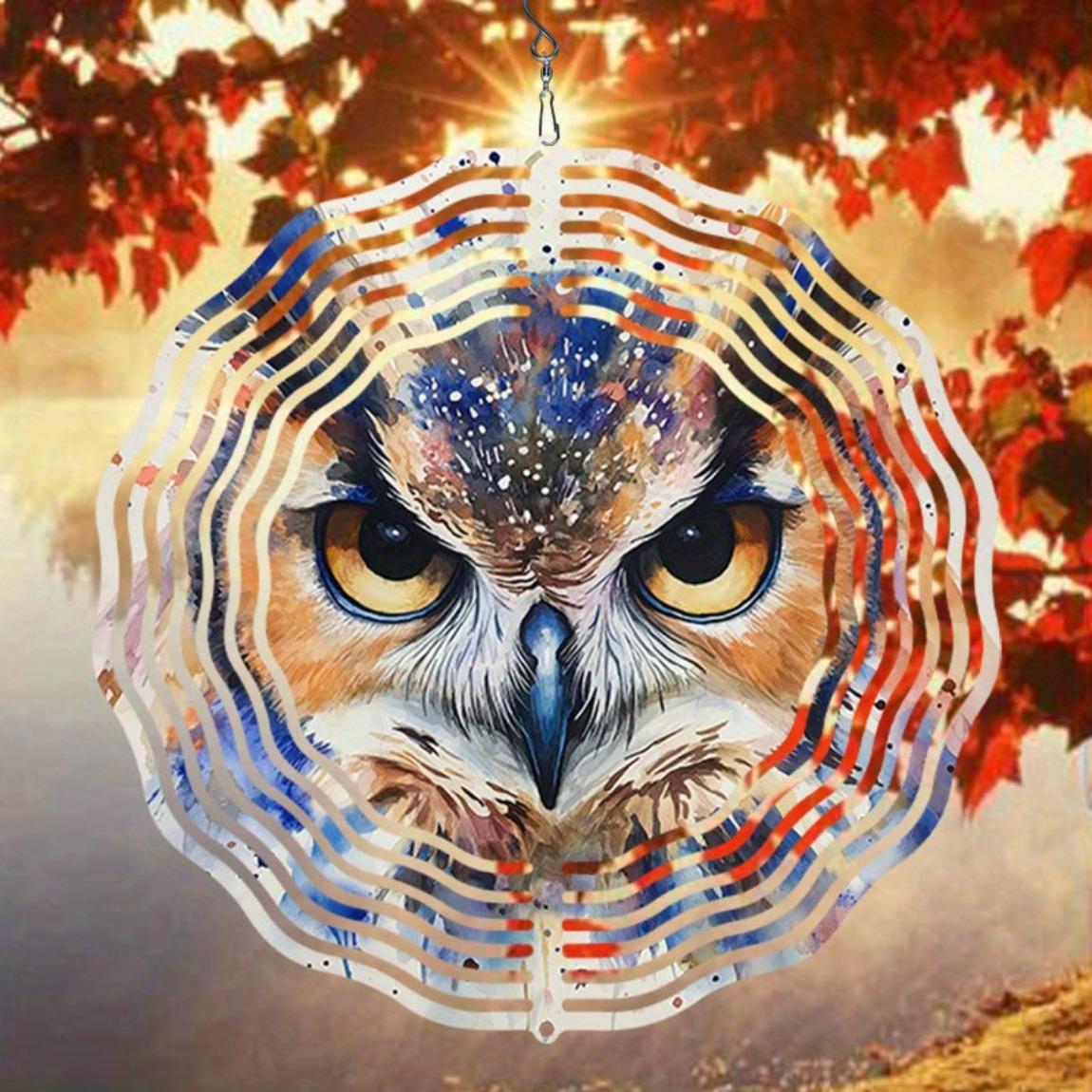 Owl Wind Chime Metal Windmill with Mandala Design Vibrant Outdoor Garden Decor for Patio Yard Balcony No Electricity Needed
Owl Wind Chime Metal Windmill with Mandala Design Vibrant Outdoor Garden Decor for Patio Yard Balcony No Electricity Needed