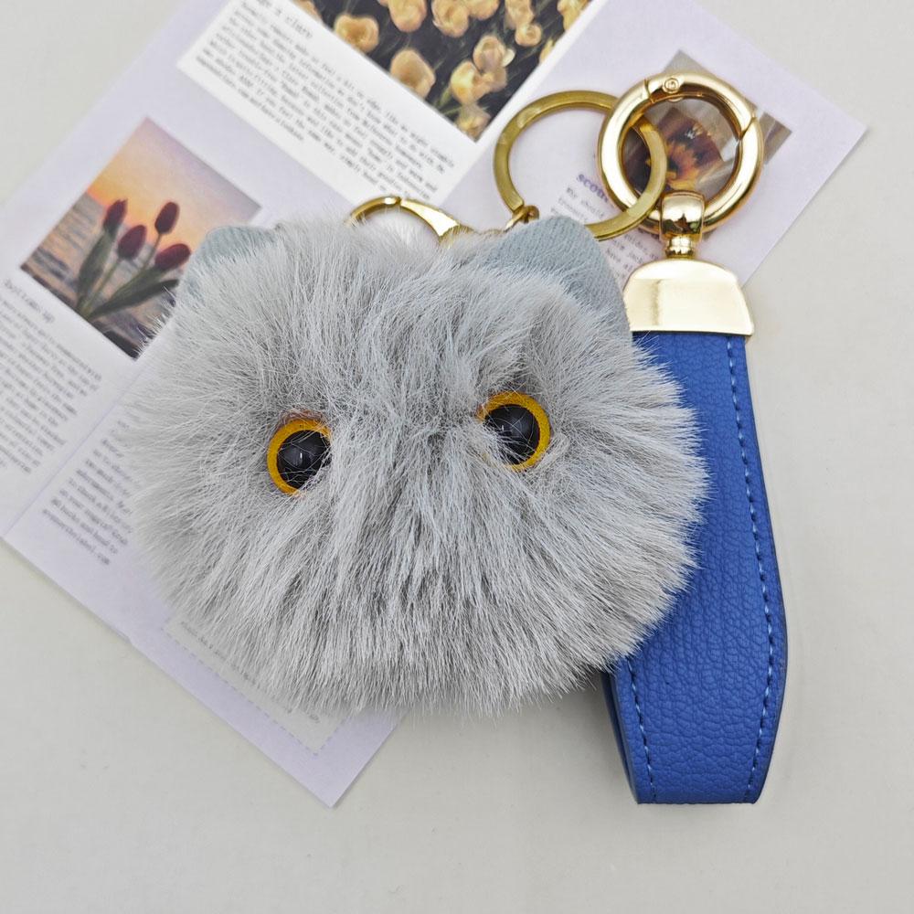 Lovely Plush Cat Doll Keychain Custom Name Cartoon Toy Keyring Pendant Bag Decor Hairball Big-eyed Kawaii Key Chain Ring Gift No Custom серый
Lovely Plush Cat Doll Keychain Custom Name Cartoon Toy Keyring Pendant Bag Decor Hairball Big-eyed Kawaii Key Chain Ring Gift No Custom серый