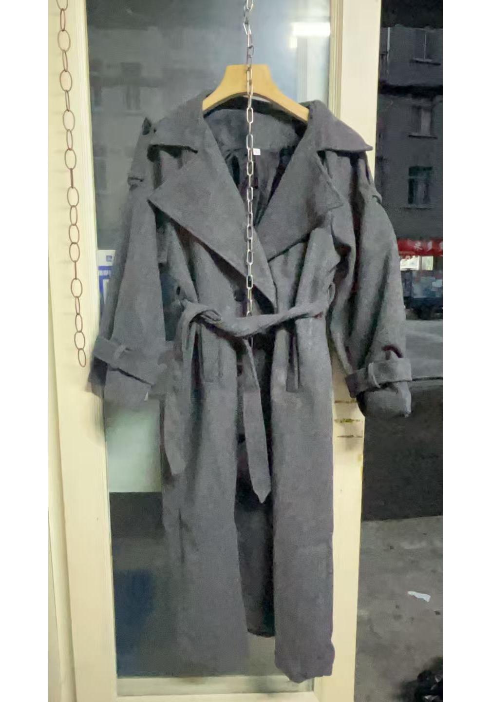 2024 Women s Double-Breasted Wool Trench Coat – Warm Winter Fashion M
2024 Women s Double-Breasted Wool Trench Coat – Warm Winter Fashion M