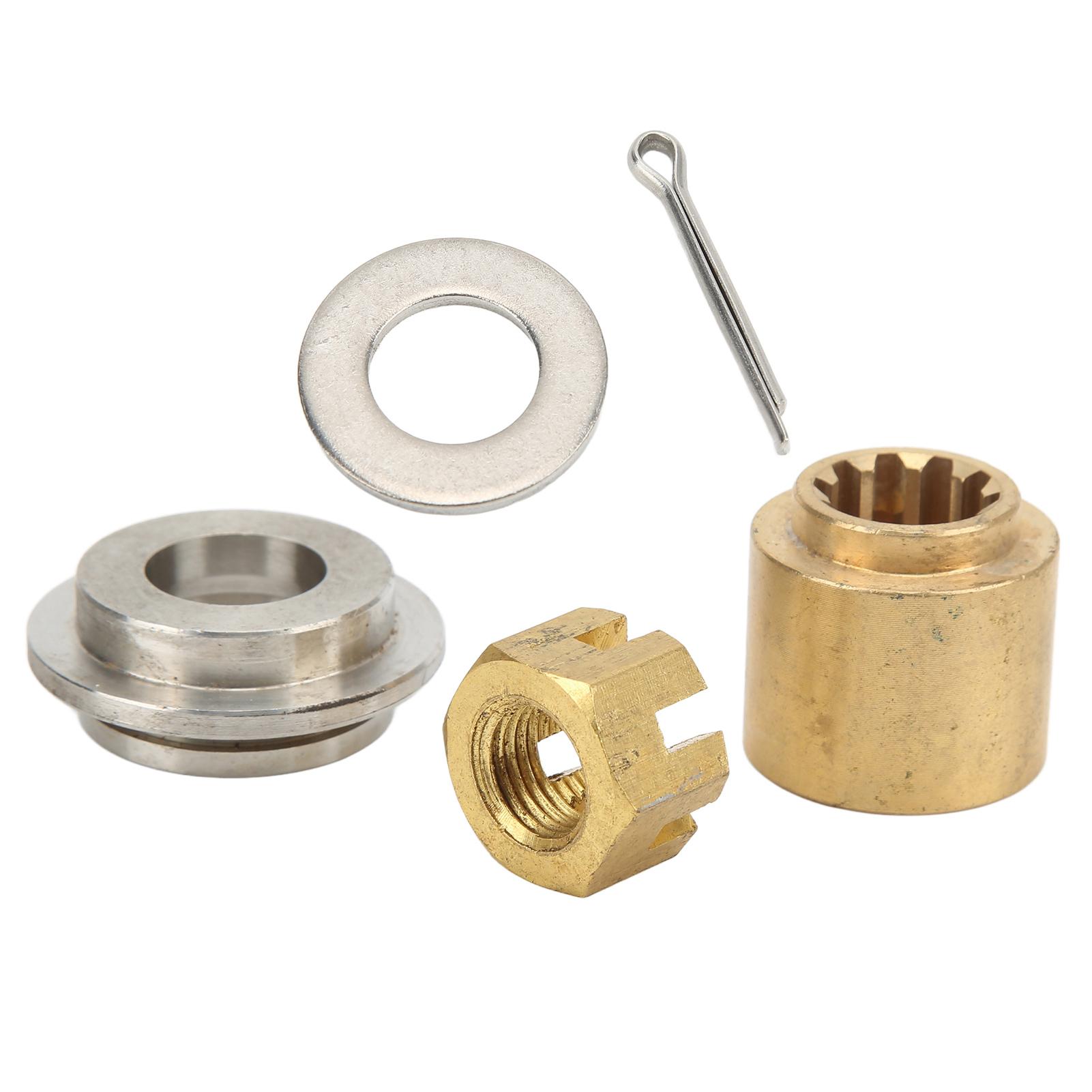 Propeller Installation Hardware Kit Thrust Washer Bushing Washer Nut Cotter Pin for 2 Stroke 2030HP Outboard Engine
Propeller Installation Hardware Kit Thrust Washer Bushing Washer Nut Cotter Pin for 2 Stroke 2030HP Outboard Engine