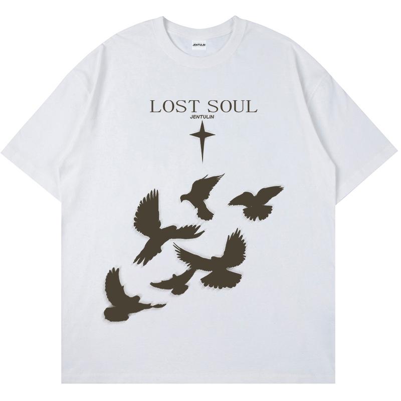 2024 Hip Hop Streetwear T Shirt Men Lost Soul Shadow Graphic TShirt Harajuku Cotton Loose Tshirt Short Sleeve Tops Tees Hipster S
2024 Hip Hop Streetwear T Shirt Men Lost Soul Shadow Graphic TShirt Harajuku Cotton Loose Tshirt Short Sleeve Tops Tees Hipster S