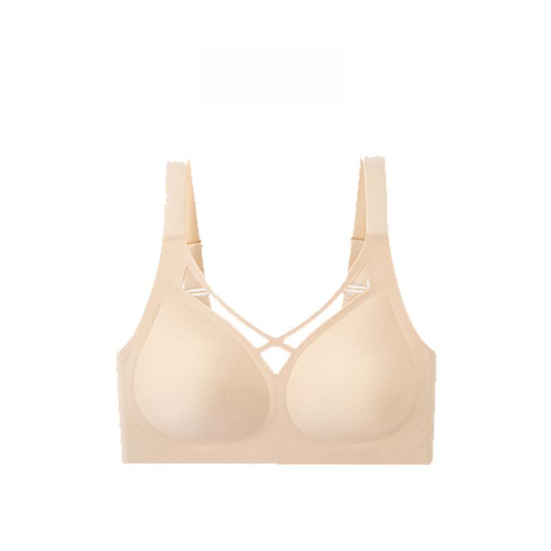 Seamless Bra Women s Jelly Strip Large-sized Bra Smooth Inner Adjustable Anti-sagging Thin Bra Push Up Bra 3XL бежевый
Seamless Bra Women s Jelly Strip Large-sized Bra Smooth Inner Adjustable Anti-sagging Thin Bra Push Up Bra 3XL бежевый