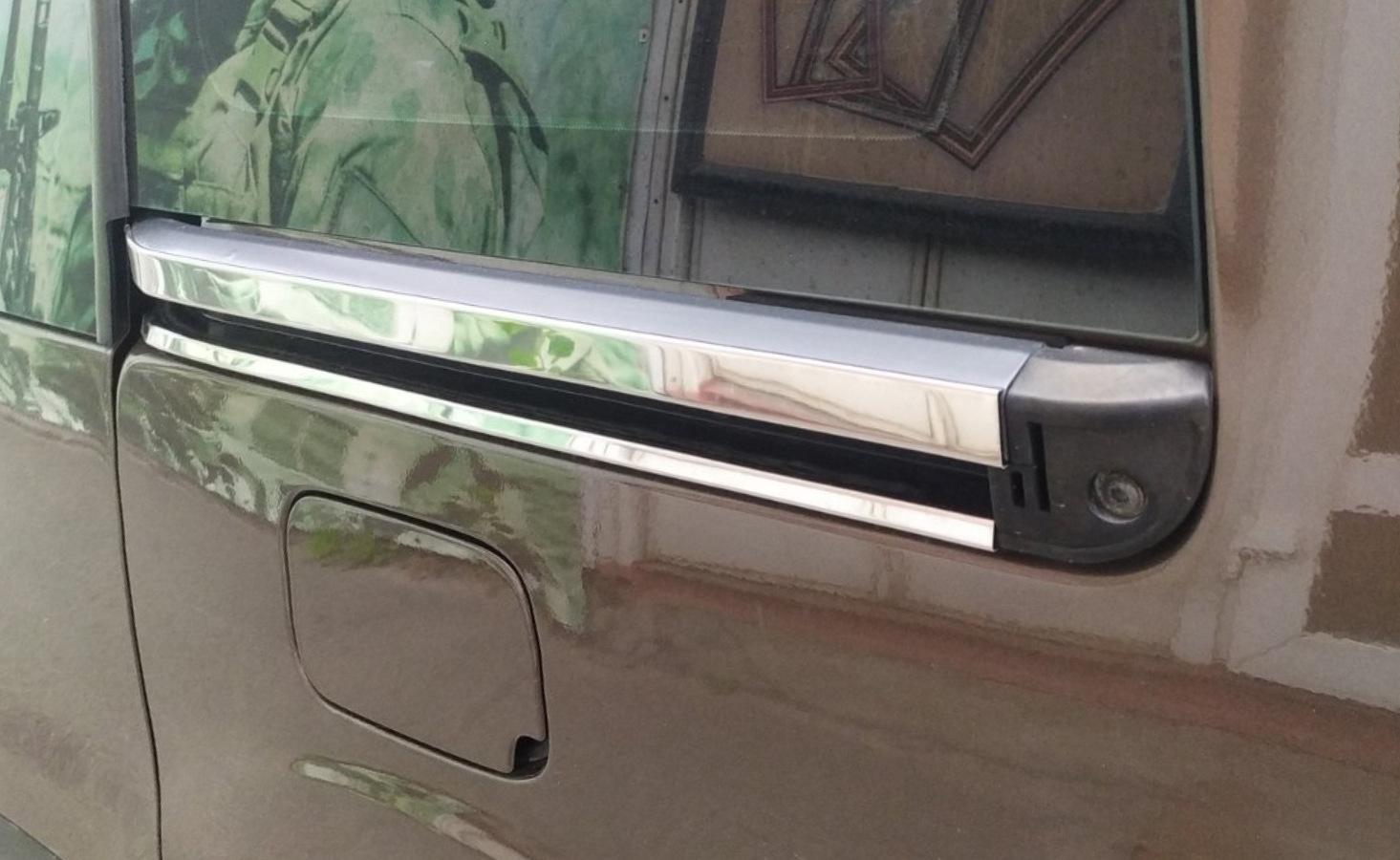 Sliding door moldings (4 pcs., stainless steel) Carmos - Turkish steel for Citroen Berlingo 2008-2018
Sliding door moldings (4 pcs., stainless steel) Carmos - Turkish steel for Citroen Berlingo 2008-2018