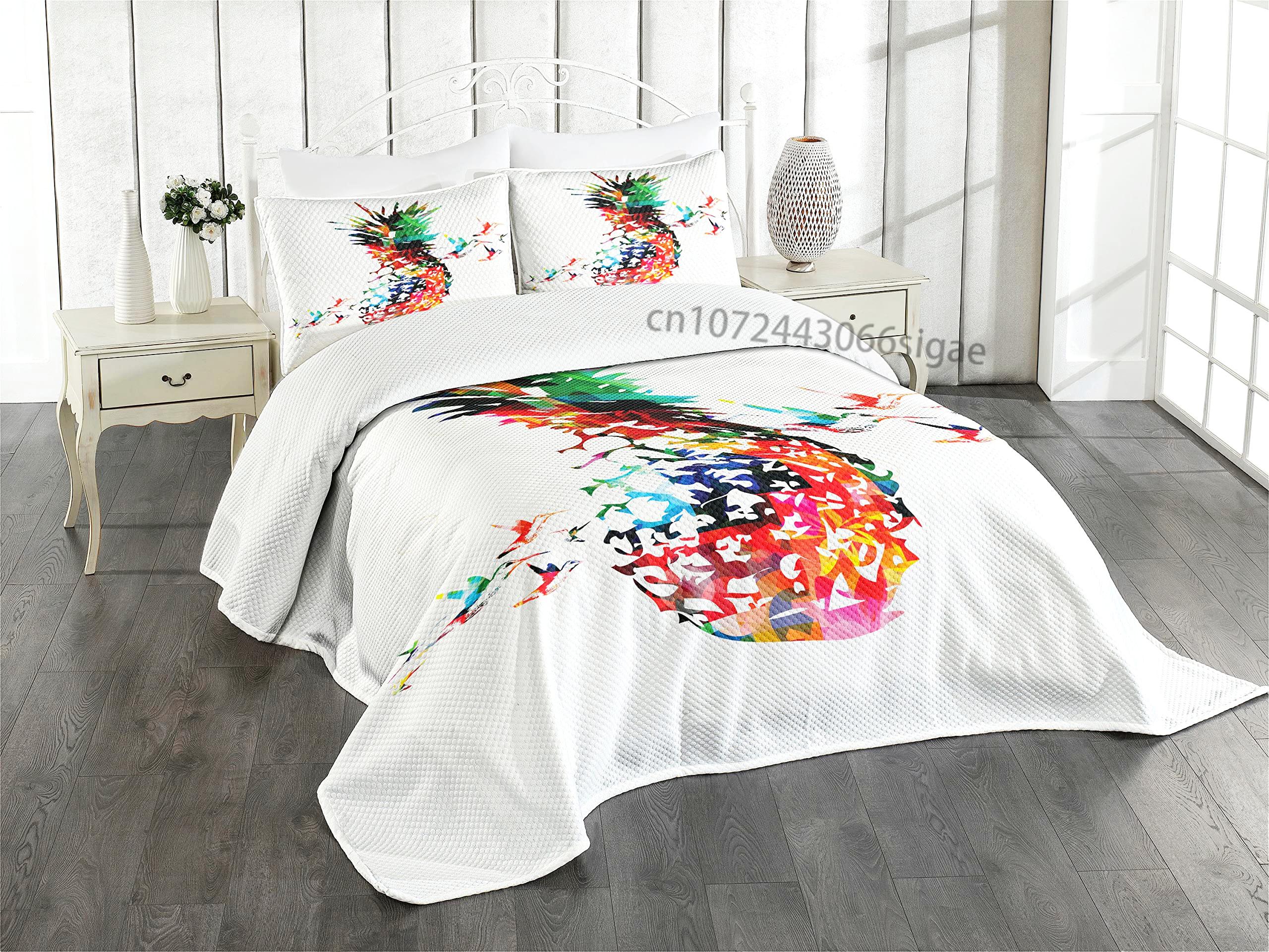 Cartoon Pineapple Bedding Set Daisy Flowers Comforter Cover Set for Kids Teens Women Room Decor Duvet Cover Full Size 3 Pieces 135x200cm
Cartoon Pineapple Bedding Set Daisy Flowers Comforter Cover Set for Kids Teens Women Room Decor Duvet Cover Full Size 3 Pieces 135x200cm