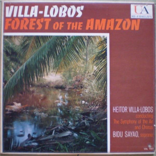 LP Record HEITOR VILLALOBOS SYMPHONY OF THE Forests Of The Amazon UAL7007 United Artists 1959 US Classical Used
LP Record HEITOR VILLALOBOS SYMPHONY OF THE Forests Of The Amazon UAL7007 United Artists 1959 US Classical Used