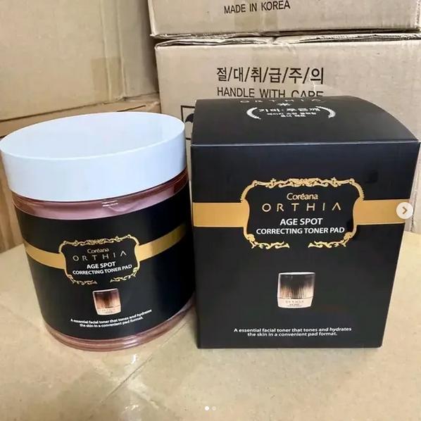 COREANA ORTHIA AGE SPOT CORRECTING TONER PAD, Антивозрастной, Увлажняющий, Корейская косметика, Kbeauty, образец
COREANA ORTHIA AGE SPOT CORRECTING TONER PAD, Антивозрастной, Увлажняющий, Корейская косметика, Kbeauty, образец