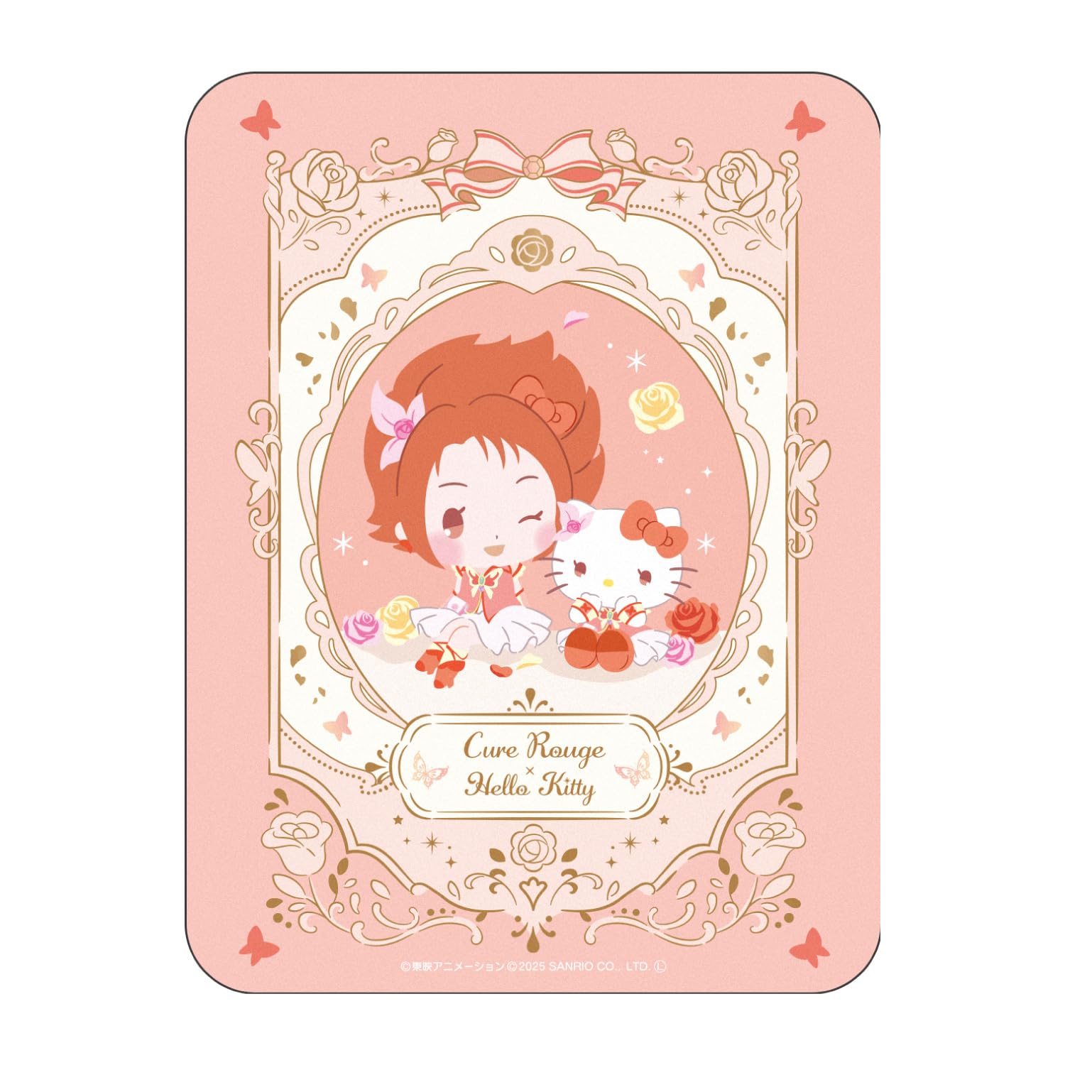 Gourmandise PreCure 5 x Sanrio Characters Mouse Pad Cure Rouge Yes! GoGo! BNP-05B
Gourmandise PreCure 5 x Sanrio Characters Mouse Pad Cure Rouge Yes! GoGo! BNP-05B